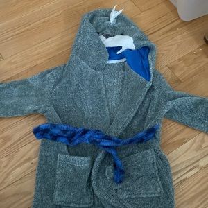 Cat and hack walrus bathrobe